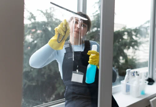 Nettoyage de vitres intérieures et extérieures à Saint-Jeures